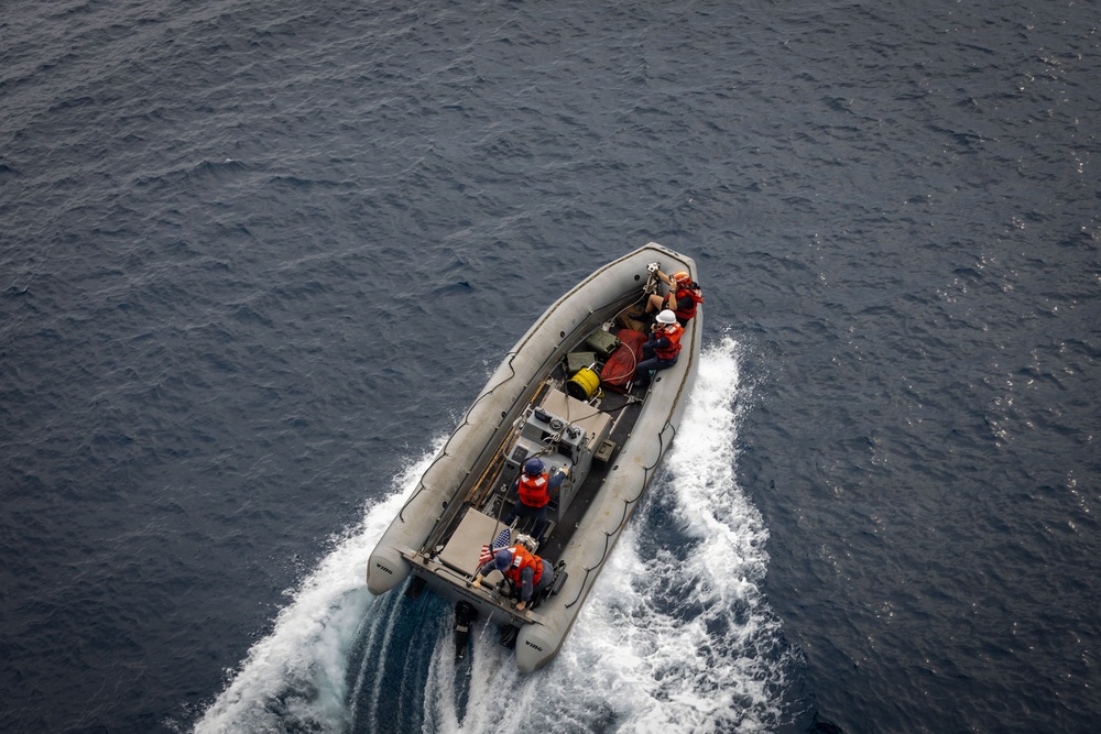 USS Boxer Conducts Small Boat Operations