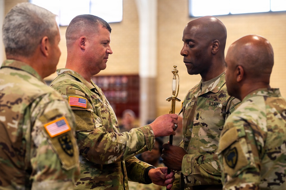 South Carolina Army National Guard State CSM Change of Responsibility