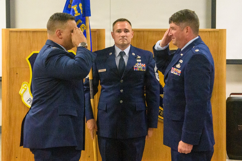 204th IS Change of Command