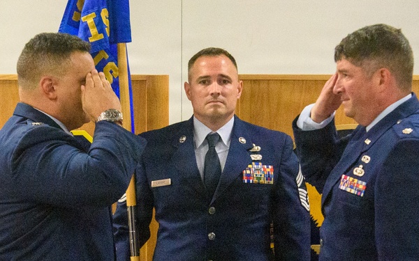 204th IS Change of Command