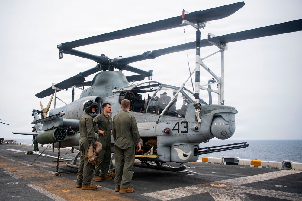 USS Boxer Conducts Flight Operations