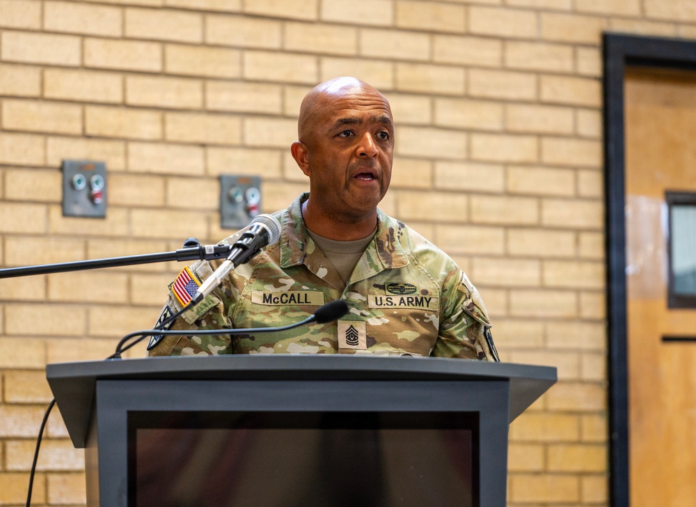 South Carolina Army National Guard State CSM Change of Responsibility