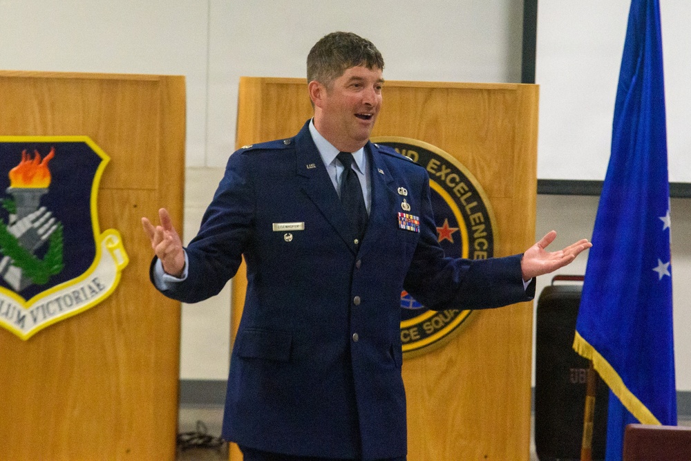 204th IS Change of Command