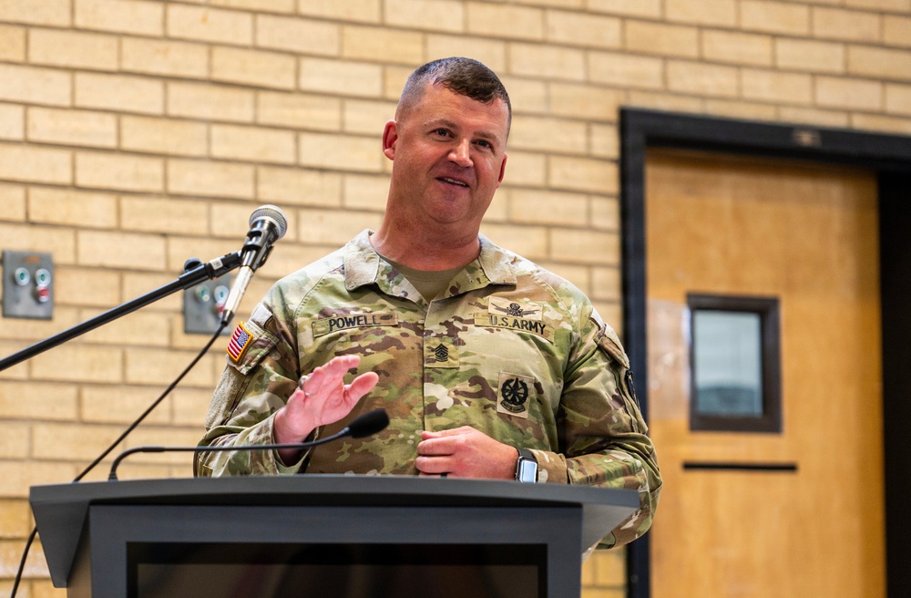 South Carolina Army National Guard State CSM Change of Responsibility