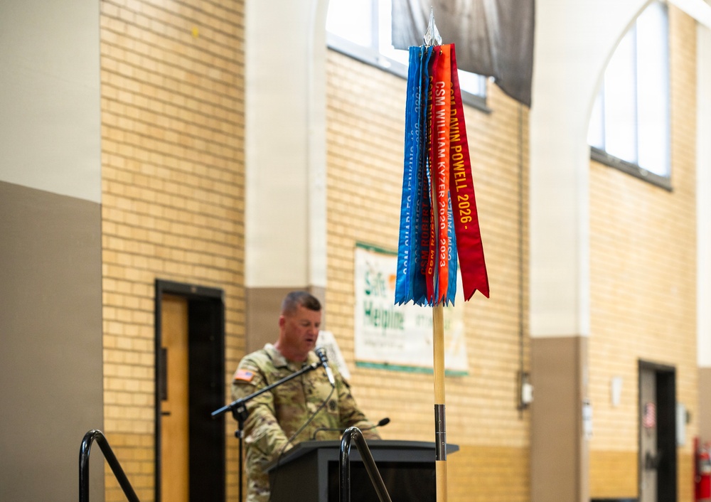 South Carolina Army National Guard State CSM Change of Responsibility