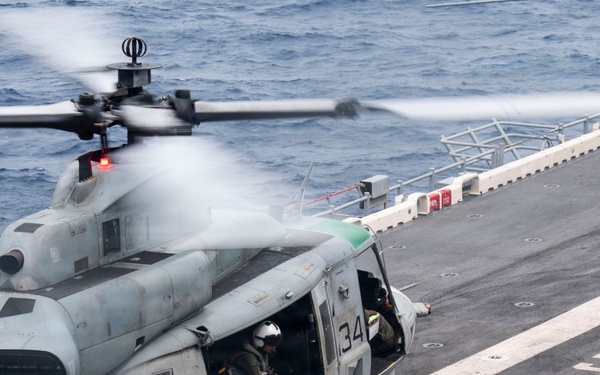 USS Boxer Conducts Flight Operations