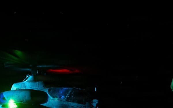USS Boxer Conducts Nighttime Flight Operations