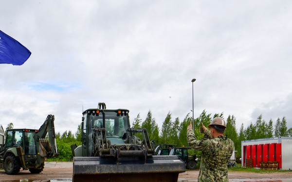Naval Construction Battalion (NCB) 14 in Skrunda during BALTOPS 2026