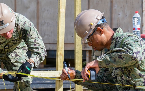 Naval Construction Battalion (NCB) 14 in Skrunda during BALTOPS 2026