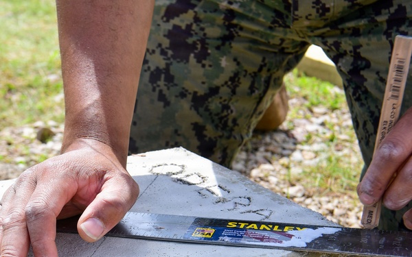 Naval Construction Battalion (NCB) 14 in Skrunda during BALTOPS 2026