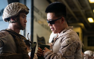 U.S. Marines Conduct Detaining Drills Aboard USS Boxer