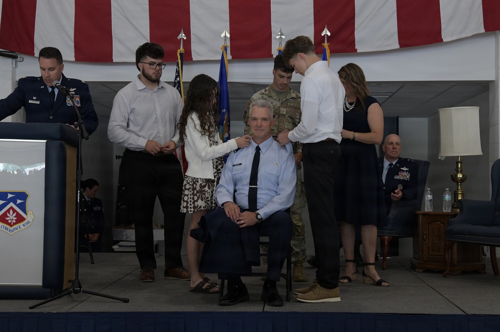 Col. Darren E. Hamilton promotes to brigadier general