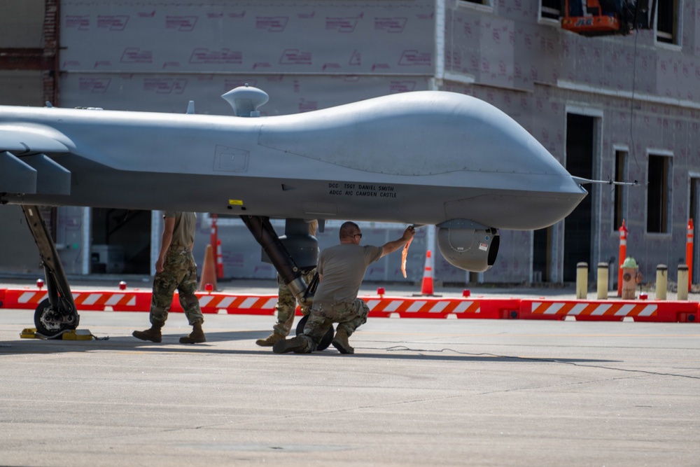 188th Hosts 147th Attack Wing for First-of-Its-Kind MQ-9 ACE Exercise at Ebbing