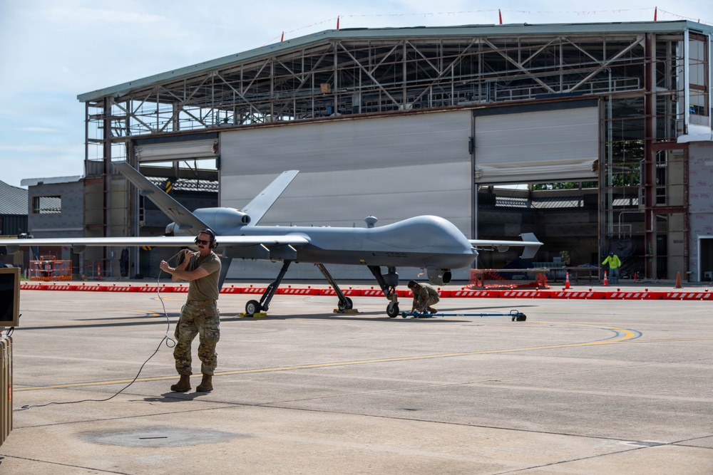 188th Hosts 147th Attack Wing for First-of-Its-Kind MQ-9 ACE Exercise at Ebbing
