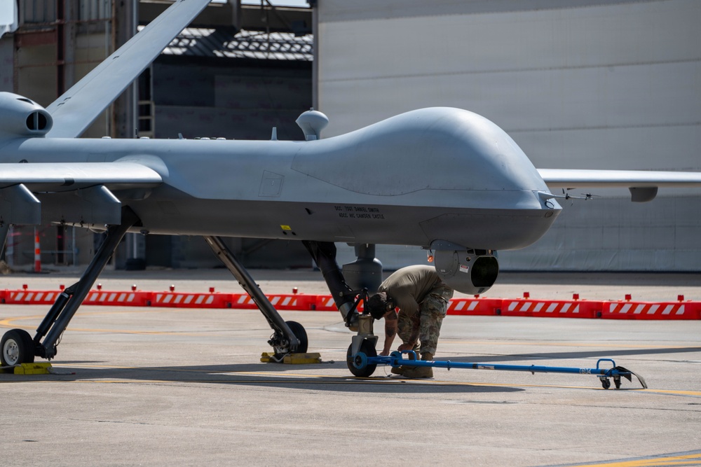 188th Hosts 147th Attack Wing for First-of-Its-Kind MQ-9 ACE Exercise at Ebbing