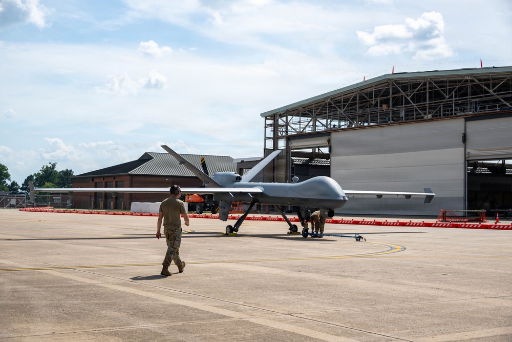 188th Hosts 147th Attack Wing for First-of-Its-Kind MQ-9 ACE Exercise at Ebbing