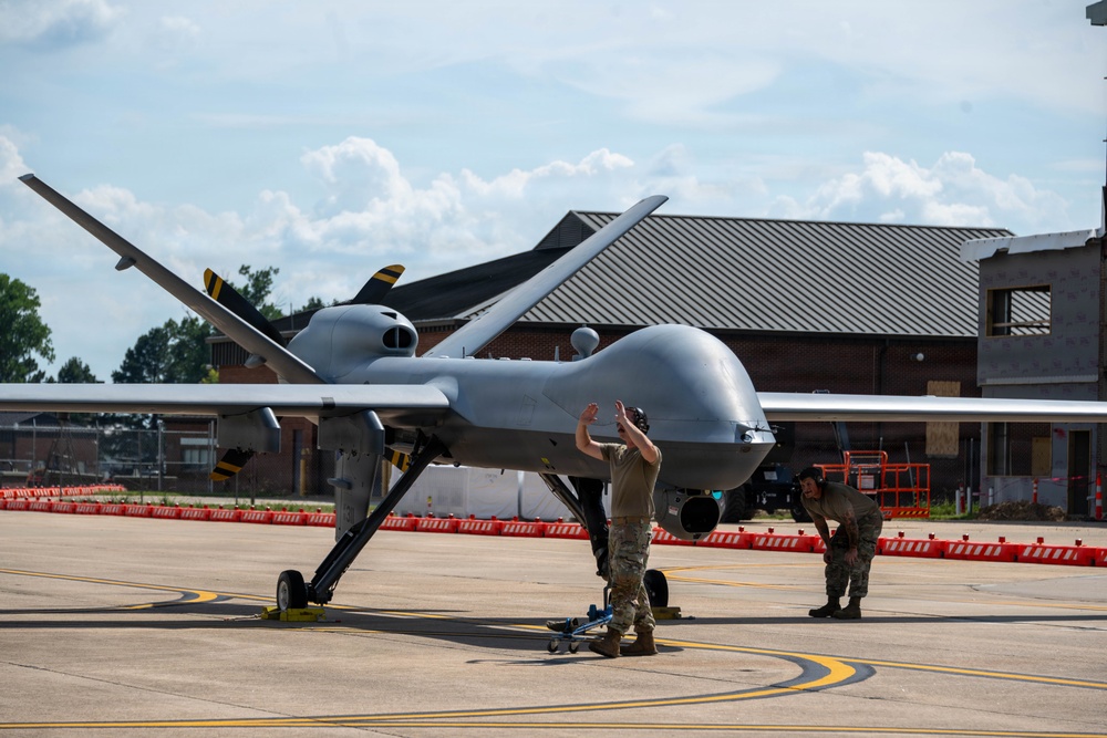 188th Hosts 147th Attack Wing for First-of-Its-Kind MQ-9 ACE Exercise at Ebbing