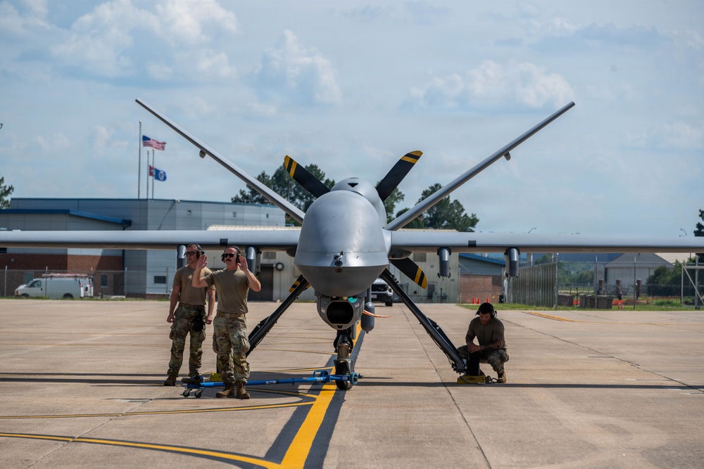 188th Hosts 147th Attack Wing for First-of-Its-Kind MQ-9 ACE Exercise at Ebbing