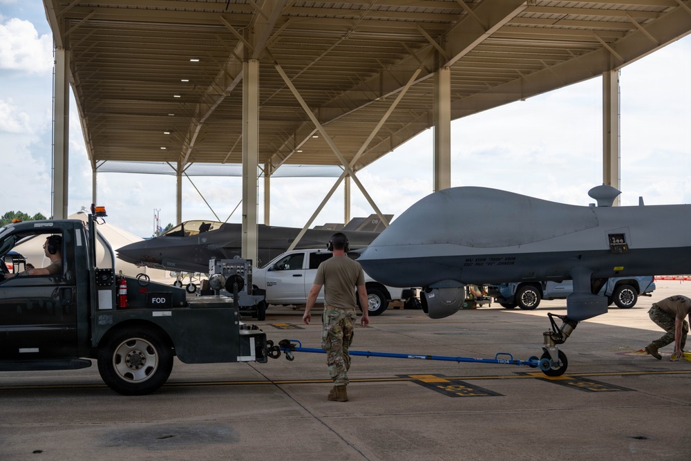 188th Hosts 147th Attack Wing for First-of-Its-Kind MQ-9 ACE Exercise at Ebbing
