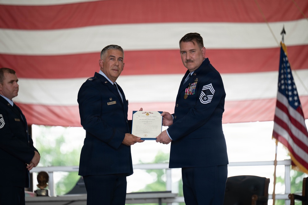 Chief Master Sgt. Troy Bell Retirement