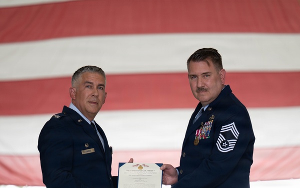 Chief Master Sgt. Troy Bell Retirement