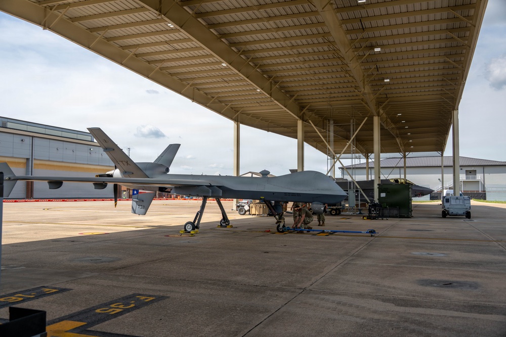 188th Hosts 147th Attack Wing for First-of-Its-Kind MQ-9 ACE Exercise at Ebbing