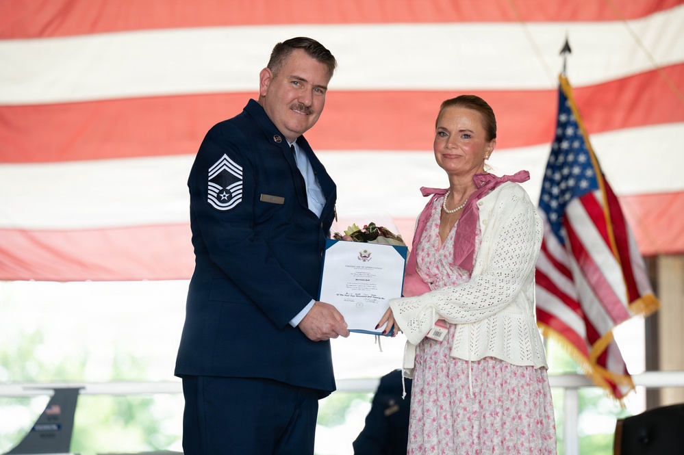 Chief Master Sgt. Troy Bell Retirement