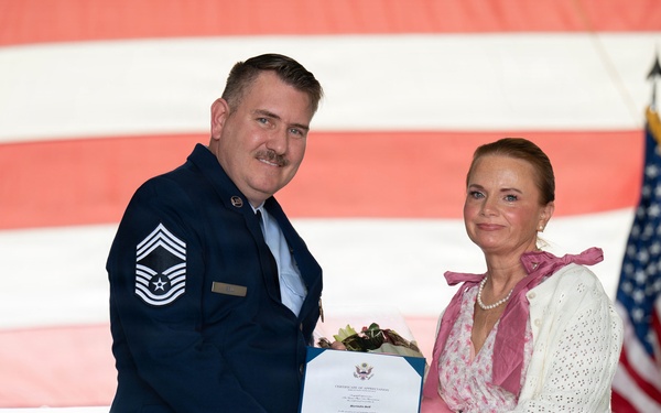 Chief Master Sgt. Troy Bell Retirement