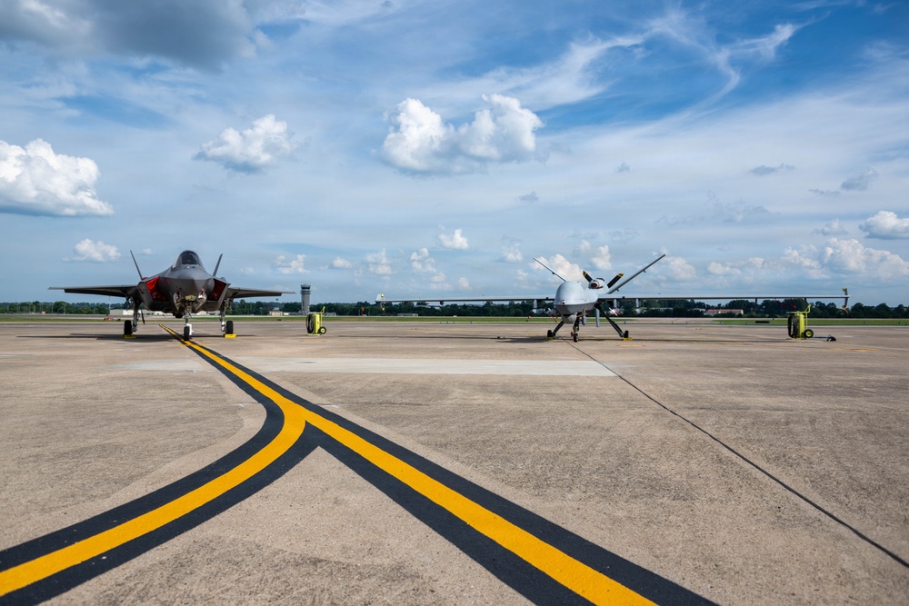188th Hosts 147th Attack Wing for First-of-Its-Kind MQ-9 ACE Exercise at Ebbing