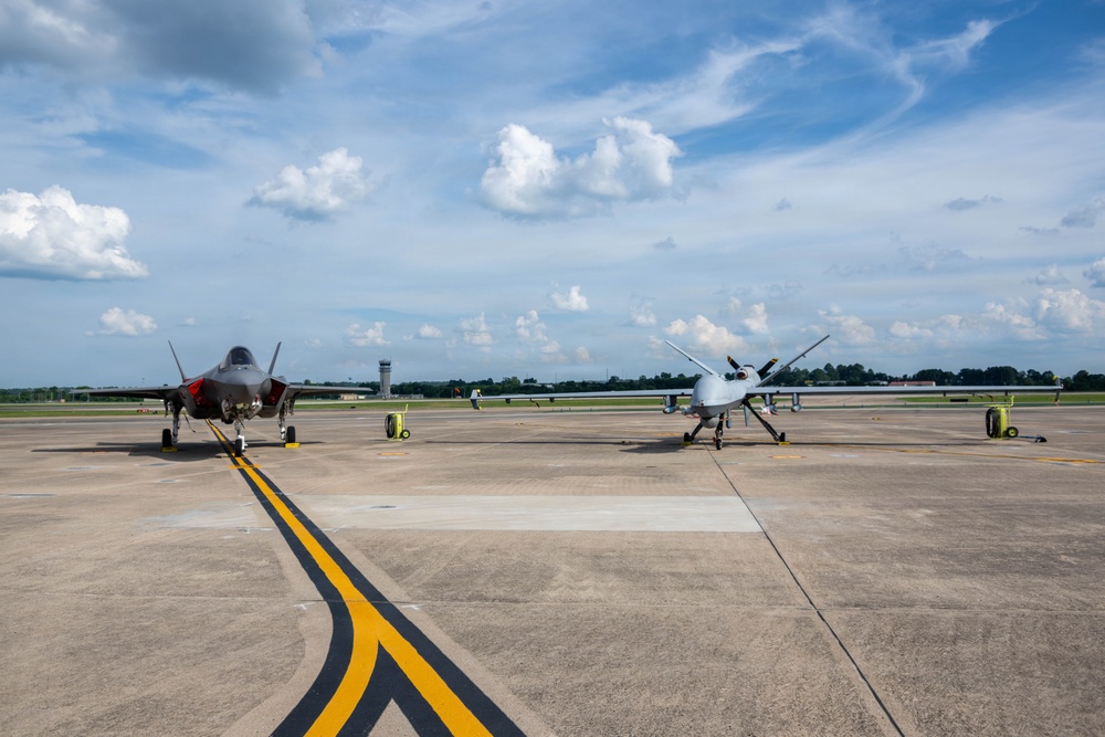 188th Hosts 147th Attack Wing for First-of-Its-Kind MQ-9 ACE Exercise at Ebbing