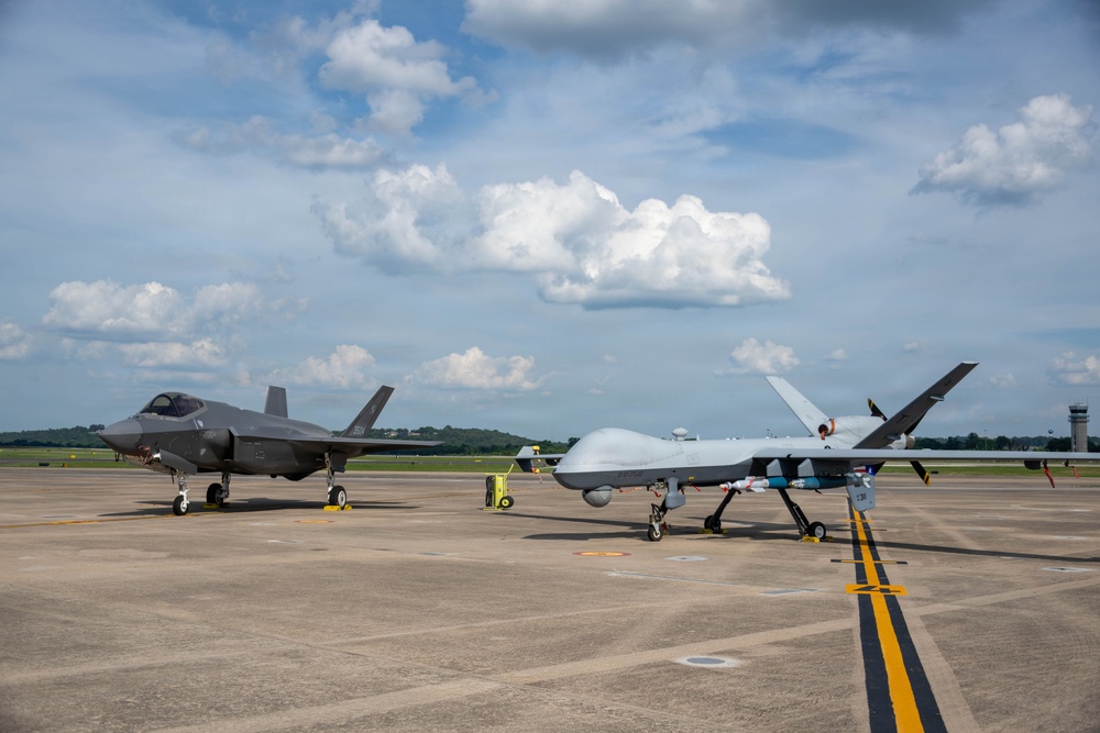 188th Hosts 147th Attack Wing for First-of-Its-Kind MQ-9 ACE Exercise at Ebbing