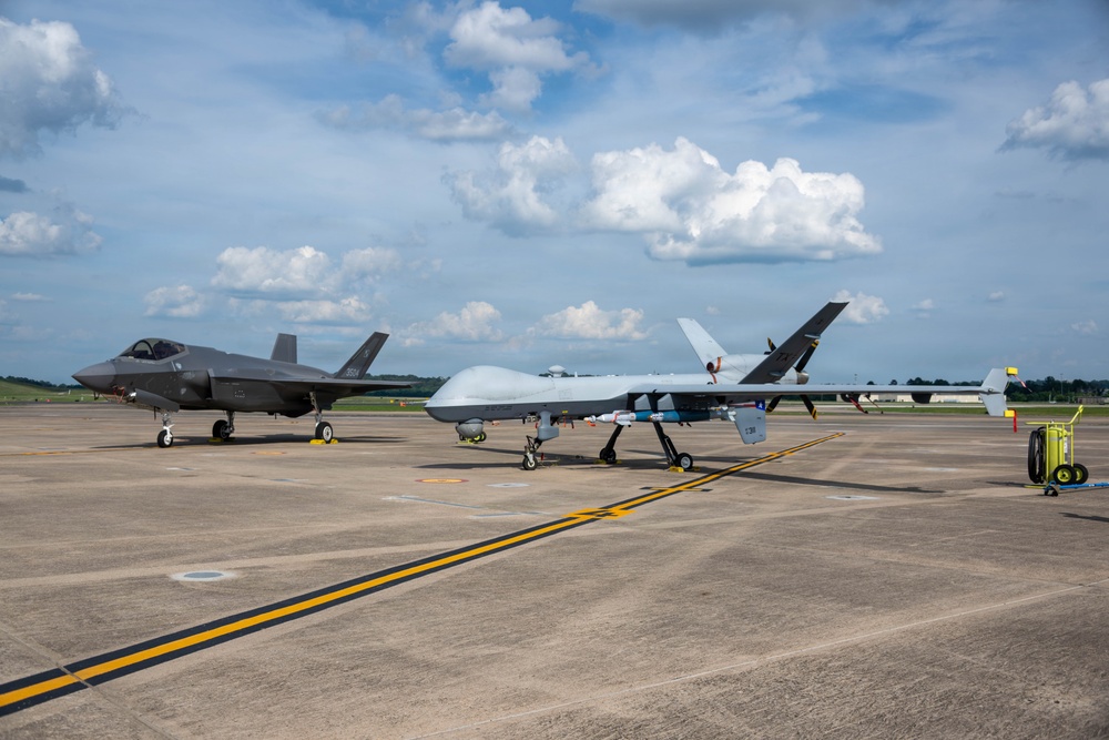 188th Hosts 147th Attack Wing for First-of-Its-Kind MQ-9 ACE Exercise at Ebbing