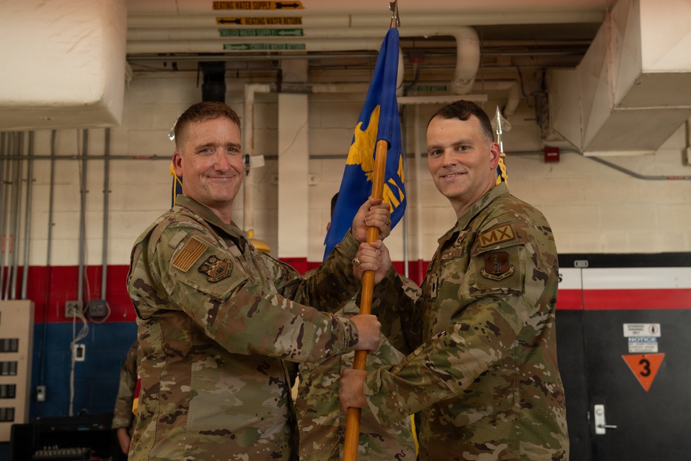 149th Maintenance Squadron Assumption of Command Ceremony