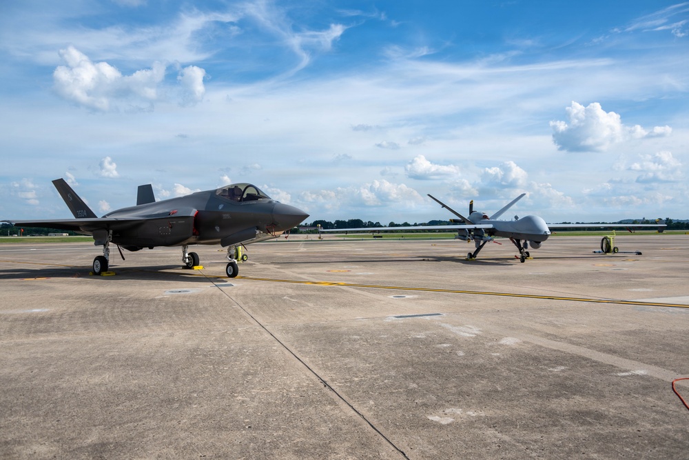 188th Hosts 147th Attack Wing for First-of-Its-Kind MQ-9 ACE Exercise at Ebbing