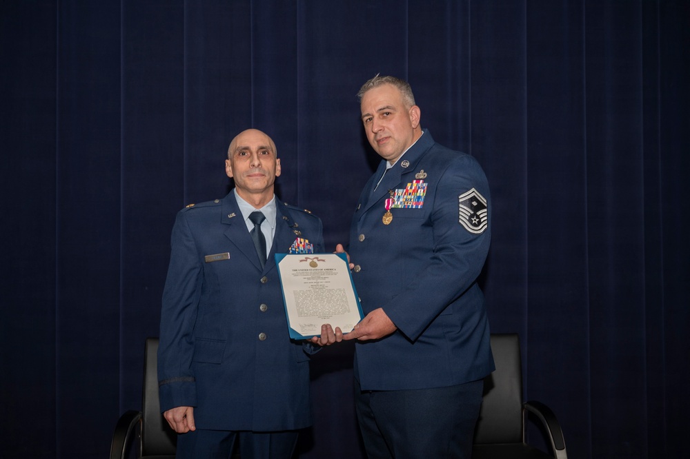 Senior Master Sgt. Eric Wearing Retirement Ceremony