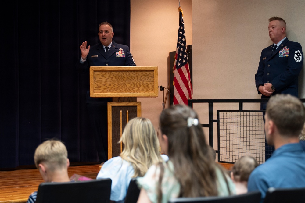 Senior Master Sgt. Eric Wearing Retirement Ceremony