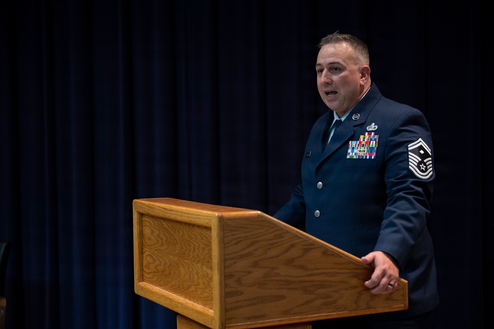 Senior Master Sgt. Eric Wearing Retirement Ceremony