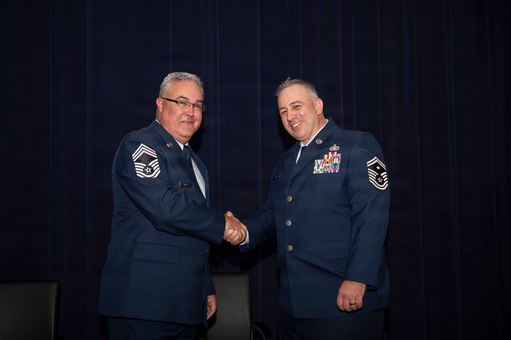 Senior Master Sgt. Eric Wearing Retirement Ceremony