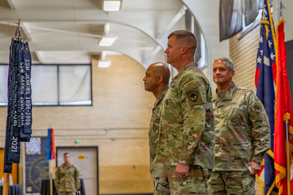 South Carolina Army National Guard State CSM Change of Responsibility