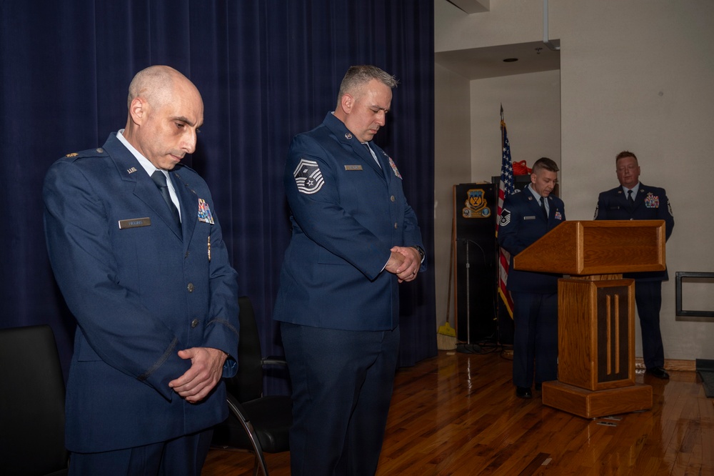 Senior Master Sgt. Eric Wearing Retirement Ceremony