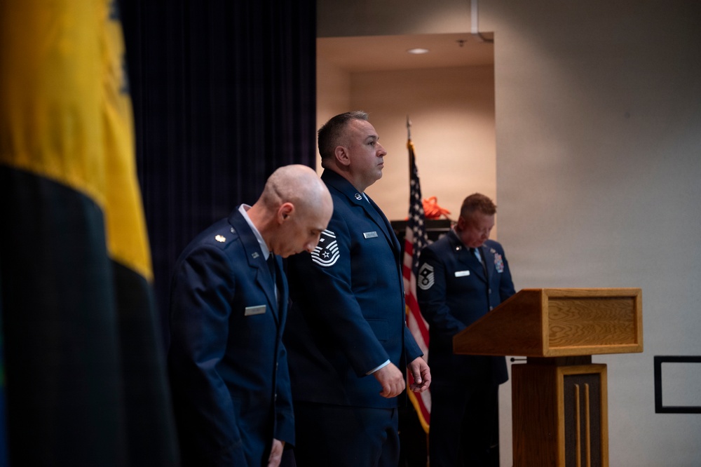 Senior Master Sgt. Eric Wearing Retirement Ceremony