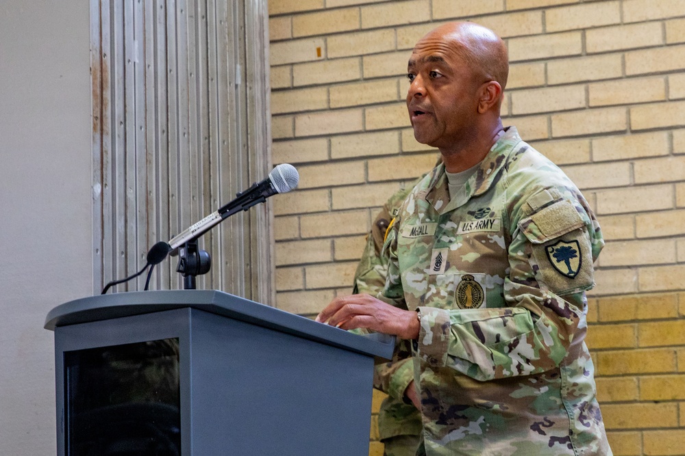 South Carolina Army National Guard State CSM Change of Responsibility