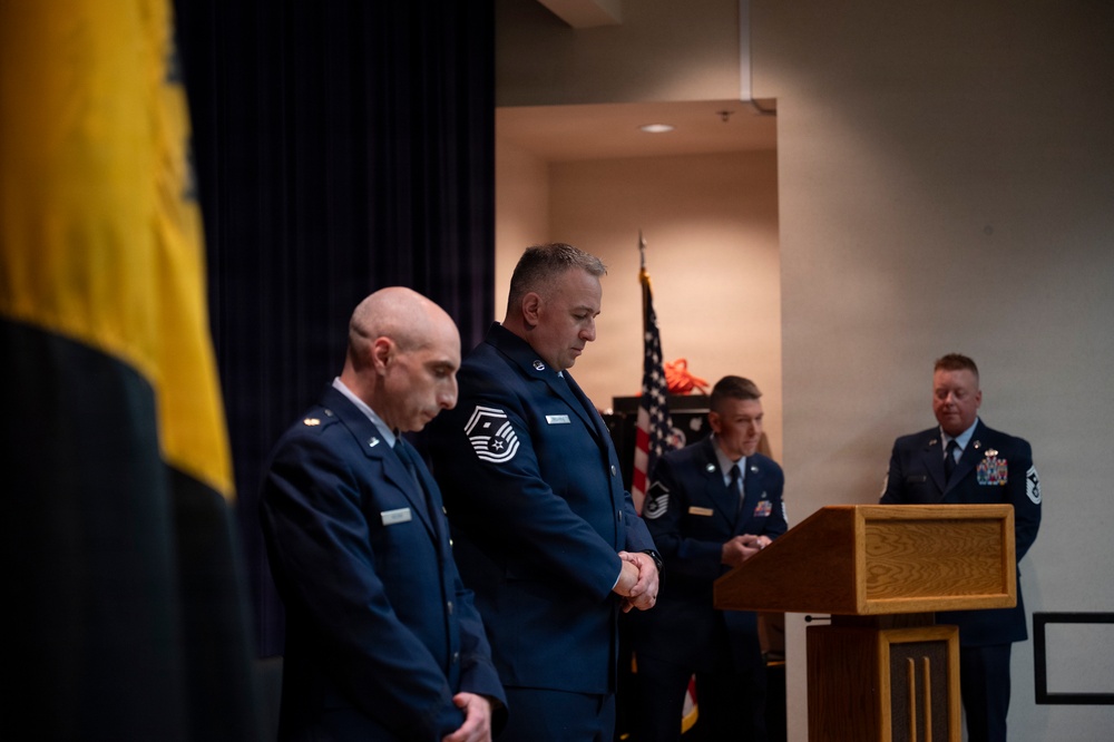 Senior Master Sgt. Eric Wearing Retirement Ceremony