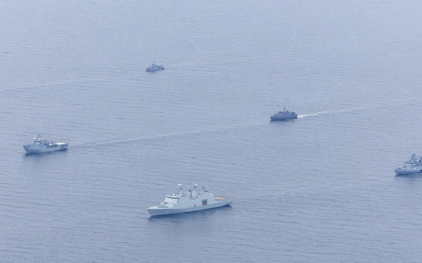 BALTOPS 26 Ships Sail in Formation