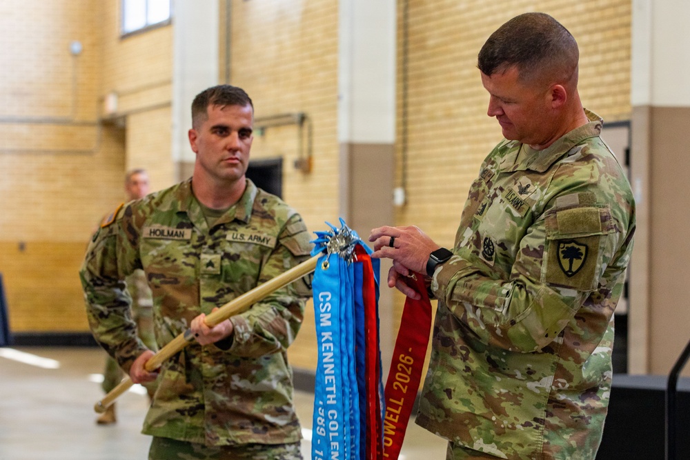 South Carolina Army National Guard State CSM Change of Responsibility
