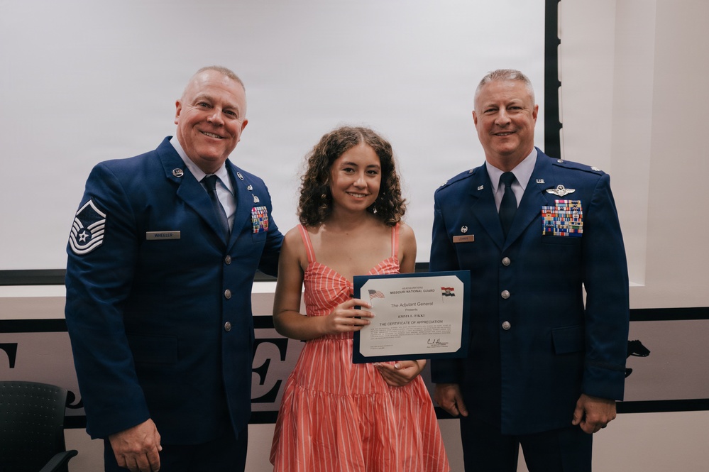 Master Sgt. Floyd Wheeler retires
