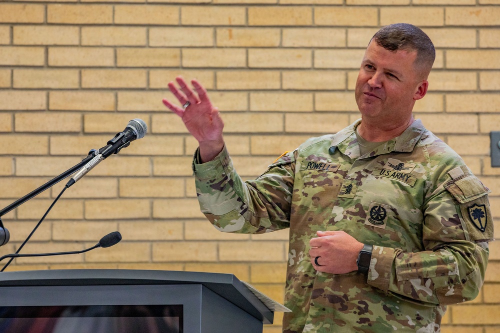 South Carolina Army National Guard State CSM Change of Responsibility