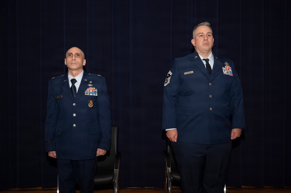 Senior Master Sgt. Eric Wearing Retirement Ceremony