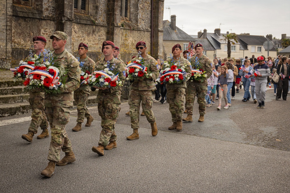 4ID Stele Ceremony 82nd D-Day Anniversary