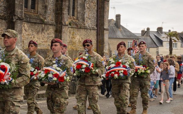 4ID Stele Ceremony 82nd D-Day Anniversary